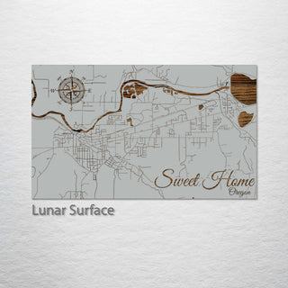 Sweet Home, Oregon Street Map