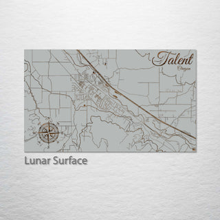 Talent, Oregon Street Map