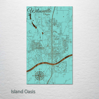 Wilsonville, Oregon Street Map