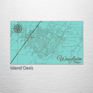 Woodburn, Oregon Street Map