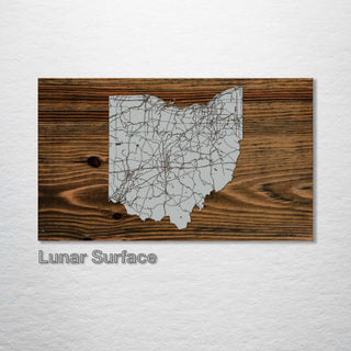 Ohio Isolated Map - Fire & Pine