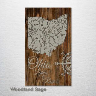Ohio Lakes & Rivers - Fire & Pine