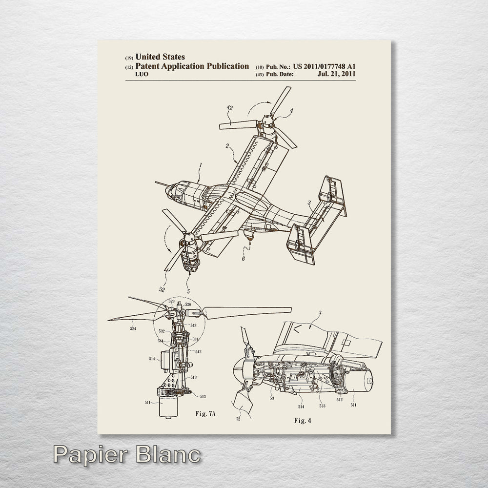 Osprey Airplane 2011 - Fire & Pine