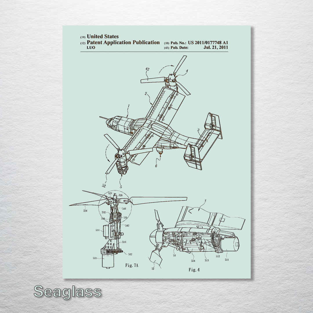 Osprey Airplane 2011 - Fire & Pine