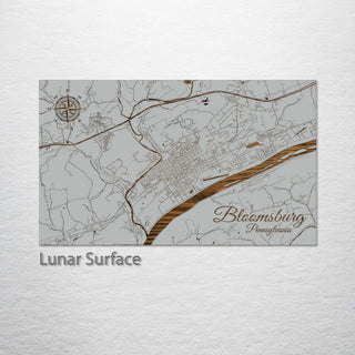 Bloomsburg, Pennsylvania Street Map