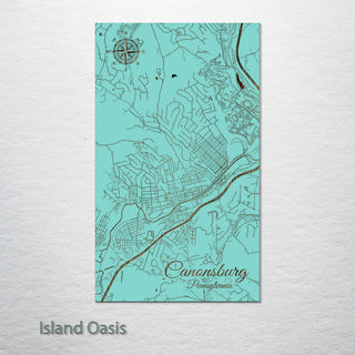 Canonsburg, Pennsylvania Street Map