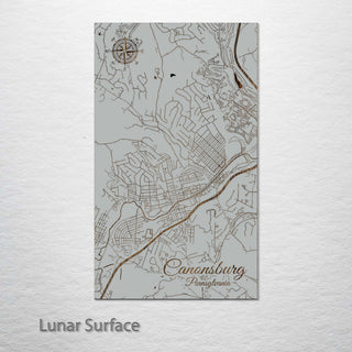 Canonsburg, Pennsylvania Street Map