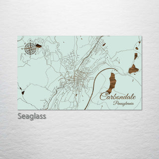 Carbondale, Pennsylvania Street Map