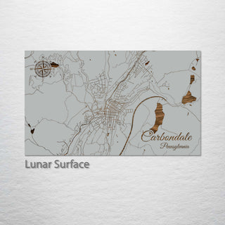 Carbondale, Pennsylvania Street Map