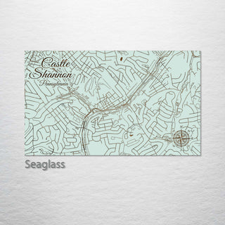 Castle Shannon, Pennsylvania Street Map