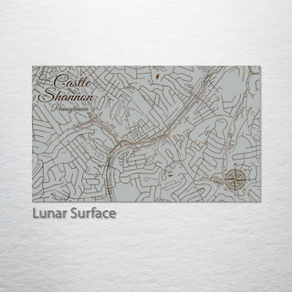 Castle Shannon, Pennsylvania Street Map