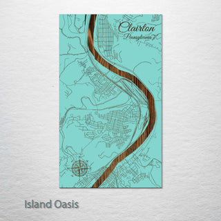 Clairton, Pennsylvania Street Map