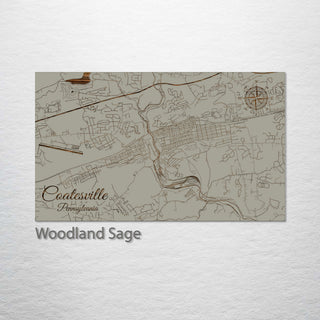 Coatesville, Pennsylvania Street Map