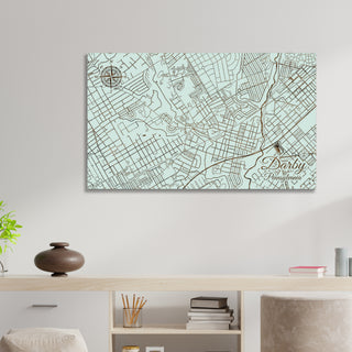 Darby, Pennsylvania Street Map