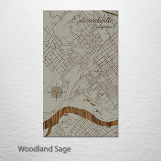 Edwardsville, Pennsylvania Street Map