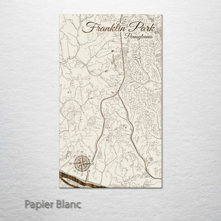 Franklin, Pennsylvania Street Map