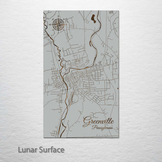 Greenville, Pennsylvania Street Map