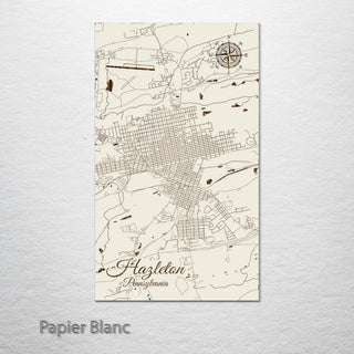 Hazleton, Pennsylvania Street Map