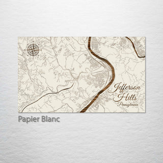 Jefferson Hills, Pennsylvania Street Map