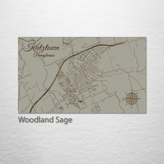 Kutztown, Pennsylvania Street Map