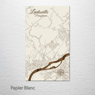 Larksville, Pennsylvania Street Map