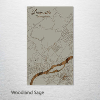 Larksville, Pennsylvania Street Map