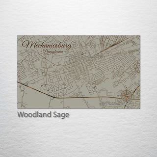 Mechanicsburg, Pennsylvania Street Map