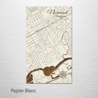 Norwood, Pennsylvania Street Map
