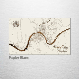 Oil City, Pennsylvania Street Map