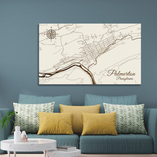 Palmerton, Pennsylvania Street Map