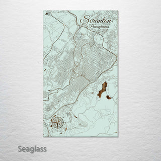 Scranton, Pennsylvania Street Map