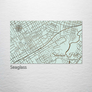 Sharon Hill, Pennsylvania Street Map