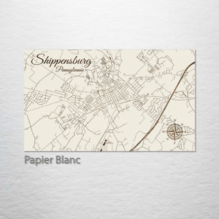 Shippensburg, Pennsylvania Street Map