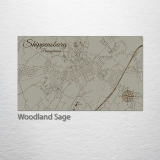 Shippensburg, Pennsylvania Street Map