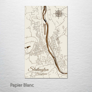 Slatington, Pennsylvania Street Map