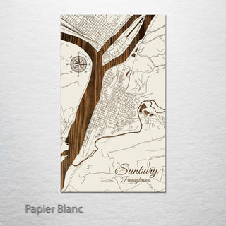 Sunbury, Pennsylvania Street Map