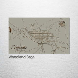 Titusville, Pennsylvania Street Map