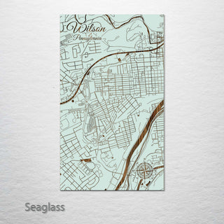 Wilson, Pennsylvania Street Map