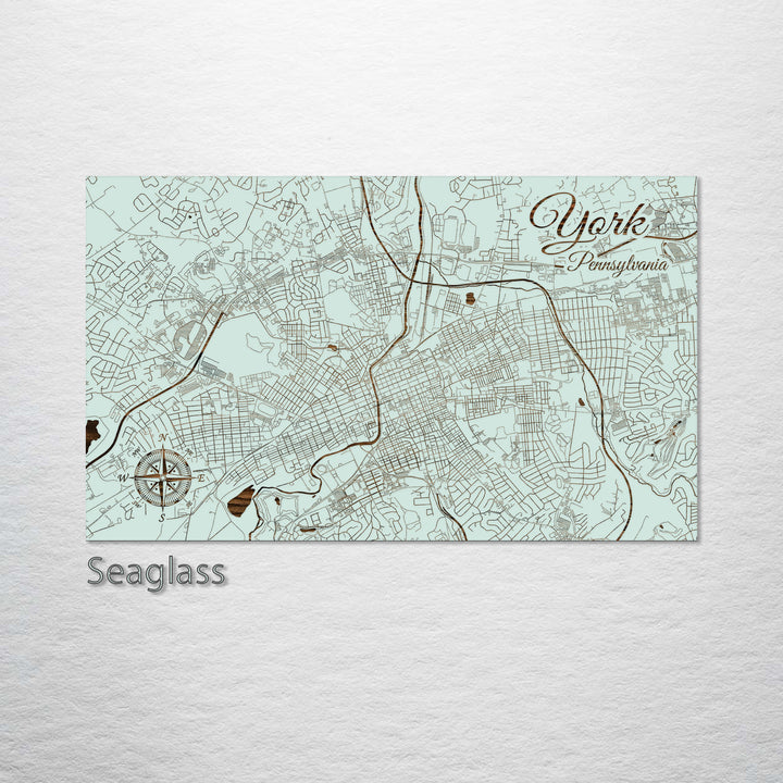 York, Pennsylvania Street Map