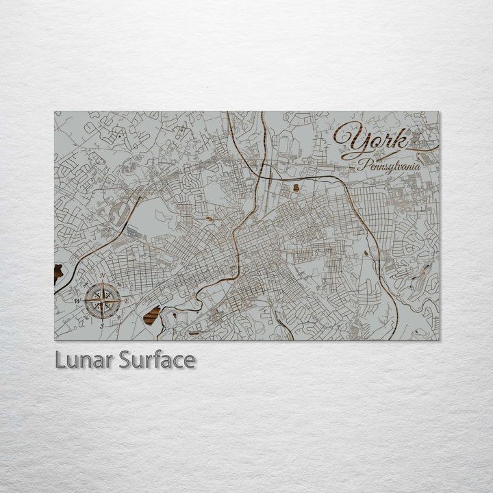 York, Pennsylvania Street Map