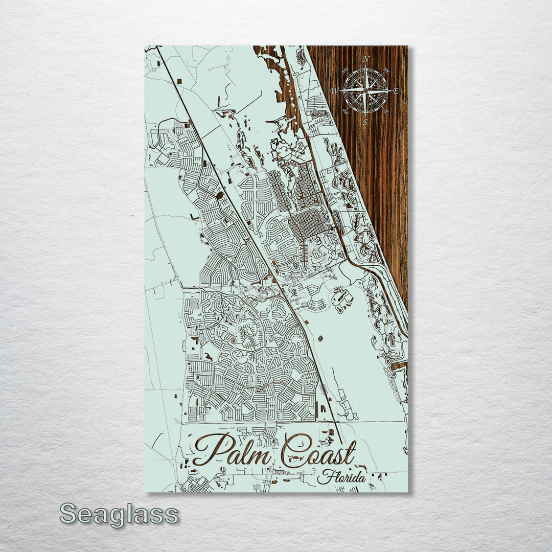 Palm Coast, Florida Street Map - Fire & Pine