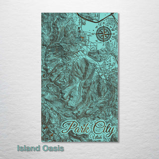 Park City, UT Topo Map (MI-SM)