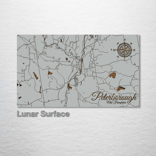 Peterborough, New Hampshire Street Map - Fire & Pine