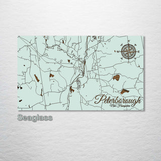 Peterborough, New Hampshire Street Map - Fire & Pine