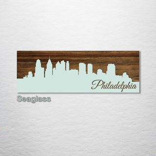 Philadelphia, Pennsylvania Skyline - Fire & Pine