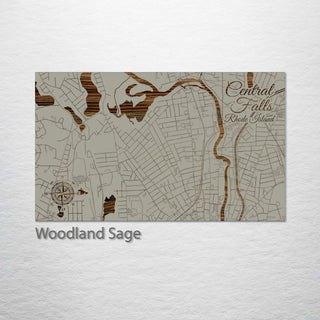 Central Falls, Rhode Island Street Map