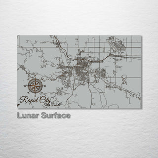 Rapid City, South Dakota Street Map - Fire & Pine