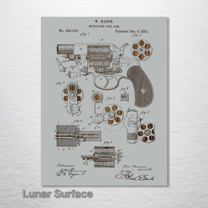 Revolving Firearm 1881 - Fire & Pine
