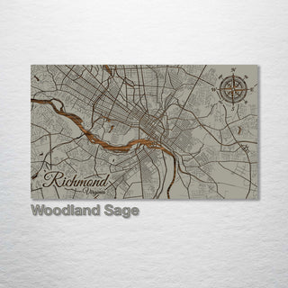 Richmond, Virginia - Fire & Pine
