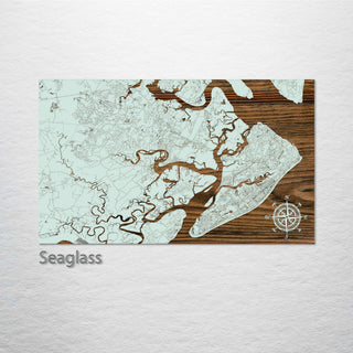 Bluffton Hilton Head Area, South Carolina Street Map